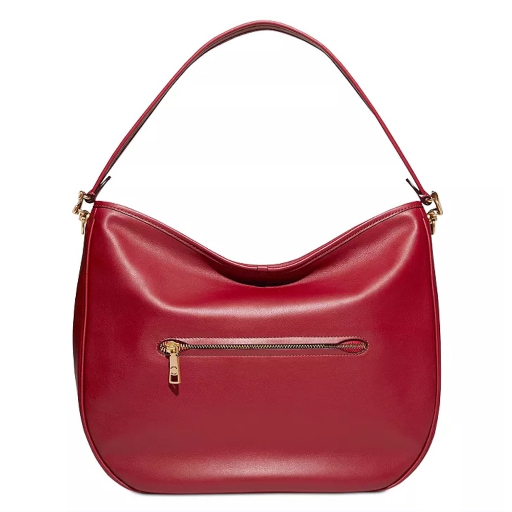 NWT $395 COACH Soft Tabby Leather Hobo Bag in Brick Red! - Picture 3 of 16